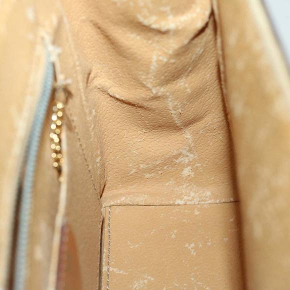 CELINE Macadam Canvas Hand Bag PVC 2way Brown Auth 66450 - Picture 10 of 16